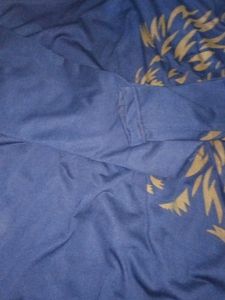 Blue Graphic Hoodie Size (L)