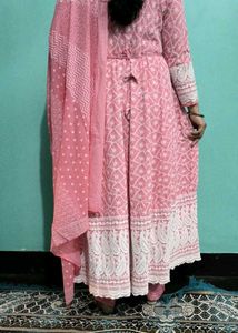 Pink Embroidered Salwar Kameez