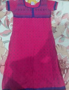 Pink &amp; Blue Kurta