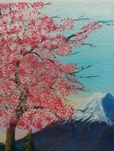 Mount Fuji Japan Original Artwork