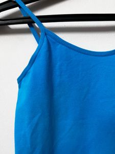 Blue Strappy Top