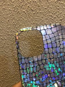 IPhone12ProMax Snake Skin Reflective Phone Cover Case