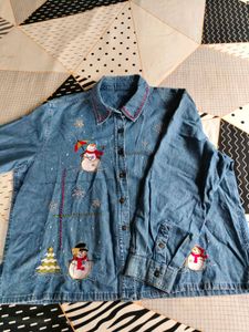 Stylish Denim Winter Shirt &amp; Jacket