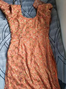 Sequence Work Front And Back Kurti
