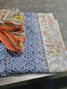 Floral Print Dupatta