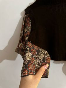 High Neck Winter Top