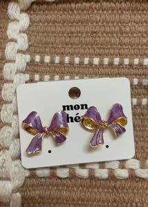 Bow Earring