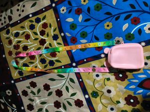 Cute Pink Bunny Pop It Bag