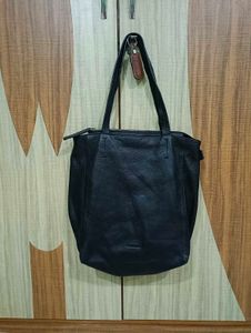 Imported Black Tote Bag