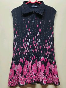 Crepe Sleeveless Stretchable  Top