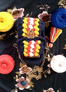 Stunning T-shirt Yarn Sling Bag