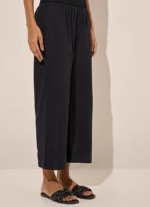 Black Ethnic Cotton Pants