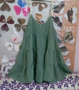 Cute  💚 Striped Dress