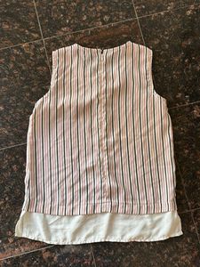 Striped Sleeveless Top