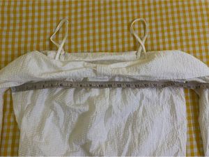 White Off-Shoulder Top Bust 36