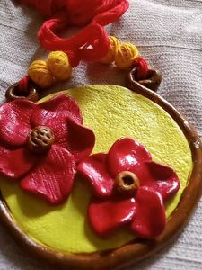 Floral Pendant Necklace