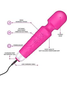 Purple Body Massager
