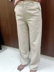 Korean Beige Trouser