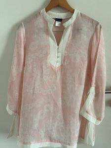 Floral Pink Tunic Top