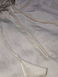 A basic white top type blouse