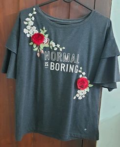Lee Cooper Bell Sleeve Top