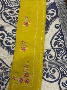Yellow Embroidered Salwar Kameez