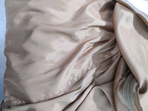 Golden Satin Party Dress