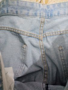 High waist Straight Fit Jeans Size - L