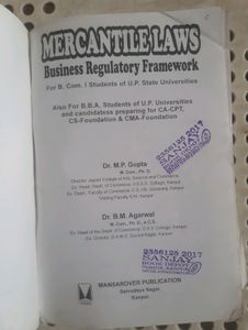 Mercantile Law Book