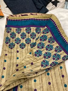 Designer Saree With Blouse