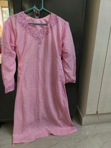 Function Wear Pink Salwar Suit With Stones
