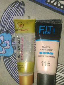 Fil Me Foundation And Limpet Beauty Primer