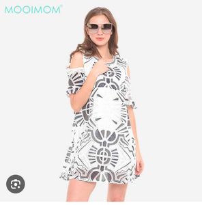 Cute White Print Dress