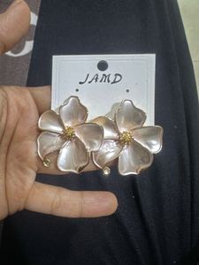 Flower Statement Earrings