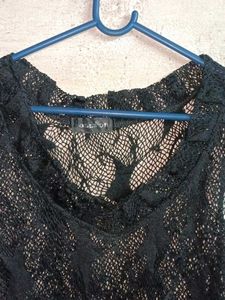 NEW Oversized See-through Fashion Tank Top Netted
