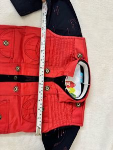 Boys' Red Vest Clothing Set