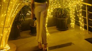 Nude Bootcut Trousers 🤎