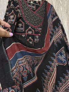 Elegant Printed Kurta Dress set