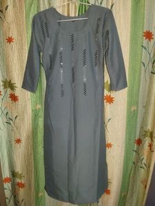 Grey Kurti In Size XL