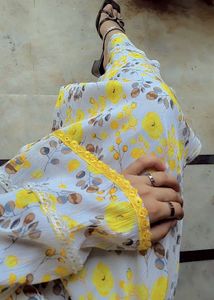 Long Kurta With Duppatta And Trouser