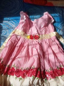 Cotton Frock For Kid Girl