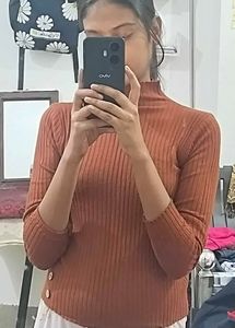 Sale ✨..Brown Fitten Top..
