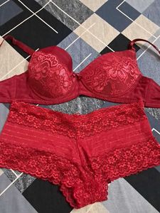 combo Of Four Imported Fabric Bra N Panty