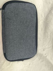 Gray Travel Pouch