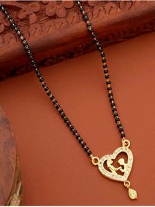 Couple  Heart Short Mangalsutra
