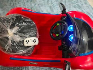 Kids' Red Ride-On Car