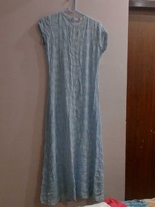 Light Blue Eyelet Dress