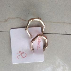 Golden Hoop Earrings