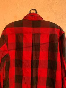 Levi's Red &amp; Black Plaid Shirt