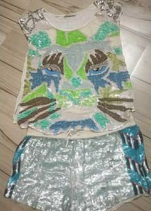Heavy Sequin Co-ord